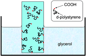 Graphical abstract: Surface adsorption of polar end-functionalised polystyrenes