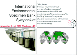 Graphical abstract: Environmental specimen banking