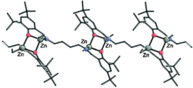 Graphical abstract: Synthesis and structures of bimetallic and polymeric zinc coordination compounds supported by salicylaldiminato and anilido–aldimine ligands