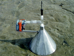 Graphical abstract: Analysis of volatile organic compounds (VOCs) in sediments using in situ SPME sampling