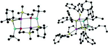 Graphical abstract: Structural variations in bimetallic sodium–magnesium and sodium–zinc ketimides, and a sodium–zinc alkide–alkoxide–amide: connections to ring-stacking, ring-laddering, and inverse crown concepts