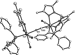 Graphical abstract: Cyanide-bridged linkage isomers with catecholateruthenium(ii) centres bound to Mn(i) or M(alkyne) units