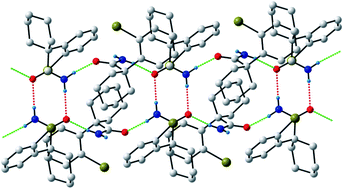 Graphical abstract: Hydrogen bonding patterns in a series of 1-arylcycloalkanecarboxamides