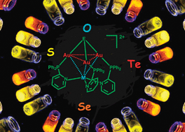 Graphical abstract: Chalcogenide centred gold complexes