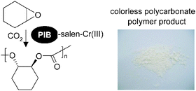 Graphical abstract: A phase separable polycarbonate polymerization catalyst