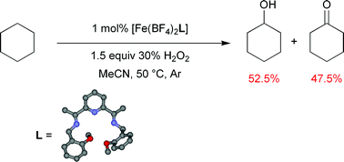 Graphical abstract: Efficient [bis(imino)pyridine-iron]-catalyzed oxidation of alkanes