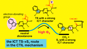 Graphical abstract: The reaction mechanism for the high quantum yield of Cypridina (Vargula) bioluminescence supported by the chemiluminescence of 6-aryl-2-methylimidazo[1,2-a]pyrazin-3(7H)-ones (Cypridina luciferin analogues)