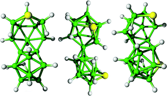 Graphical abstract: Macropolyhedral boron-containing cluster chemistry. The reversible disassembly and reassembly of the hexagonal pyramidal {B7} feature in the [S2B18H19]− anion