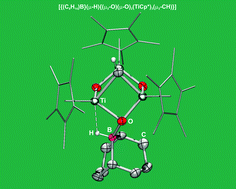 Graphical abstract: Group 13 organoderivatives supported on a metallic oxide model