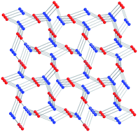 Graphical abstract: Complexes as metalloligands in network formation: synthesis and characterisation of a mixed-metal coordination network containing palladium and zinc