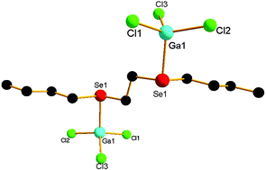 Graphical abstract: Synthesis, characterisation and structures of thio-, seleno- and telluro-ether complexes of gallium(iii)