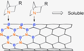Graphical abstract: A versatile strategy for the functionalization of boron nitride nanotubes