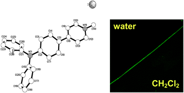 Graphical abstract: Synthesis and characterisation of substituted diphenylamines—charge-transfer, donor–acceptor systems localised at water–oil interfaces