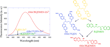 Graphical abstract: Bisquinoline-based fluorescent zinc sensors