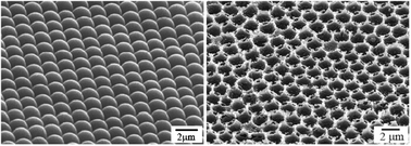 Graphical abstract: Fabrication of highly ordered, macroporous Na2W4O13 arrays by spray pyrolysis using polystyrene colloidal crystals as templates