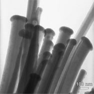 Graphical abstract: Hydrothermal synthesis of novel AlPO4-5 brooms and nano-fibers and their templated carbon structures