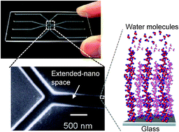 Graphical abstract: Integrated extended-nano chemical systems on a chip