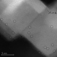 Graphical abstract: Site-isolated iridium complexes on MgO powder: individual Ir atoms imaged by scanning transmission electron microscopy