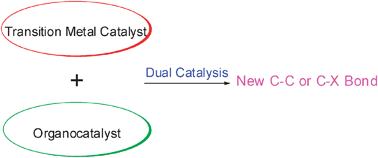 Graphical abstract: Combining transition metal catalysis and organocatalysis: a broad new concept for catalysis