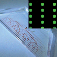 Graphical abstract: A chip-to-chip nanoliter microfluidic dispenser