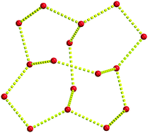 Graphical abstract: Assembly of ‘discrete’ (H2O)16water clusters within a supramolecular compound of calixarene