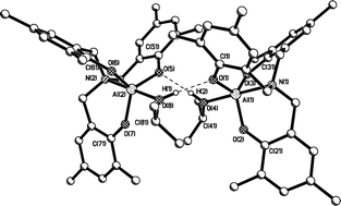 Graphical abstract: Synthesis and structure of aluminium amine-phenolate complexes