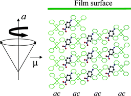 Graphical abstract: Dipolar guest orientation in polymer co-crystals and macroscopic films