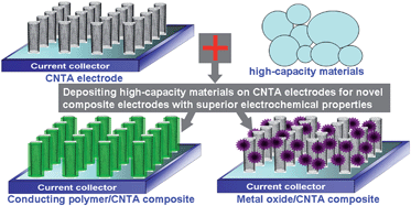 Graphical abstract: Carbon nanotube arrays and their composites for electrochemical capacitors and lithium-ion batteries