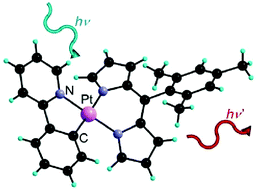 Graphical abstract: Dipyrrin based luminescent cyclometallated palladium and platinum complexes