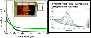 Graphical abstract: Degradation of bromothymol blue by ‘greener’ nano-scale zero-valent iron synthesized using tea polyphenols