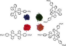 Graphical abstract: Chromophoric dipyrrin complexes capable of binding to TiO2: Synthesis, structure and spectroscopy