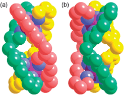 Graphical abstract: A triple-stranded helicate and mesocate from the same metal and ligand