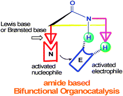 Graphical abstract: Amide-based bifunctional organocatalysts in asymmetric reactions