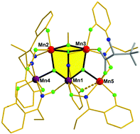 Graphical abstract: The first amino acid manganese cluster: a [MnIV2MnIII3] dl-valine cage