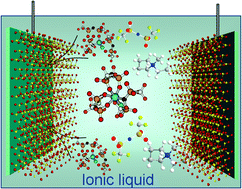 Graphical abstract: Ionic liquids and reactions at the electrochemical interface