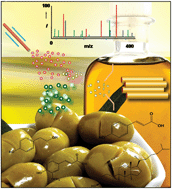 Graphical abstract: Rapid fingerprinting and classification of extra virgin olive oil by microjet sampling and extractive electrospray ionization mass spectrometry