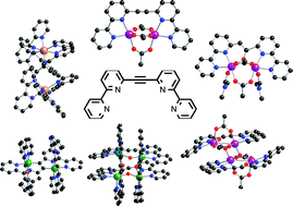 Graphical abstract: Structural diversity in manganese, iron and cobalt complexes of the ditopic 1,2-bis(2,2′-bipyridyl-6-yl)ethyne ligand and observation of epoxidation and catalase activity of manganese compounds