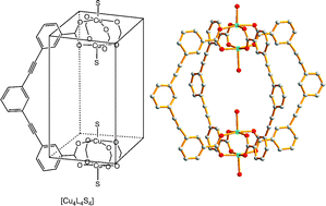 Graphical abstract: Edge-directed [(M2)2L4] tetragonal metal–organic polyhedra decorated using a square paddle-wheel secondary building unit