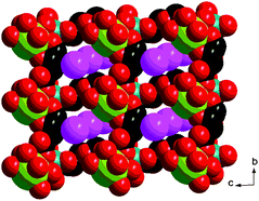 Graphical abstract: A chiral manganese–potassium heterometallic MOF with an unusual (3,7)-connected network