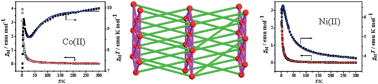 Graphical abstract: Unprecedented three-dimensional 10-connected bct nets based on trinuclear secondary building units and their magnetic behavior