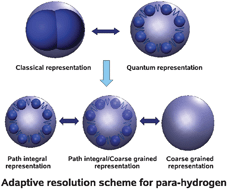 Graphical abstract: Adaptive resolution simulation of liquid para-hydrogen: testing the robustness of the quantum-classical adaptive coupling