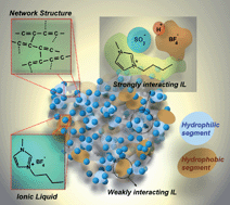 Graphical abstract: New proton conducting membranes with high retention of protic ionic liquids