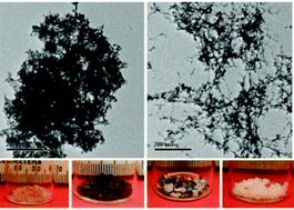 Graphical abstract: Influence of solvent on porosity and microstructure of an yttrium based aerogel