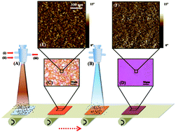 Graphical abstract: Facile external treatment for efficient nanoscale morphology control of polymer solar cells using a gas-assisted spray method