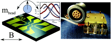 Graphical abstract: Bead magnetorelaxometry with an on-chip magnetoresistive sensor