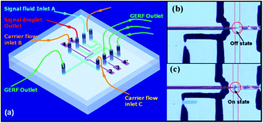 Graphical abstract: Logic control of microfluidics with smart colloid