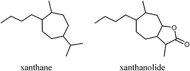 Graphical abstract: Xanthane sesquiterpenoids: structure, synthesis and biological activity