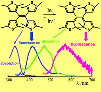 Graphical abstract: Tetra- and tri-thienyl ethenes: new fluorescent photochromic compounds