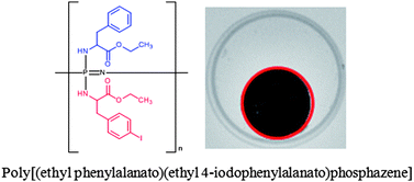 Graphical abstract: Iodine-containing radio-opaque polyphosphazenes