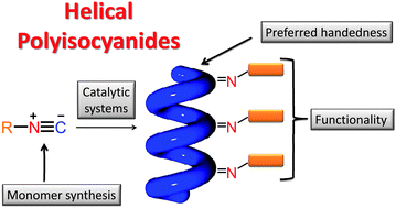 Graphical abstract: Helical poly(isocyanides): past, present and future